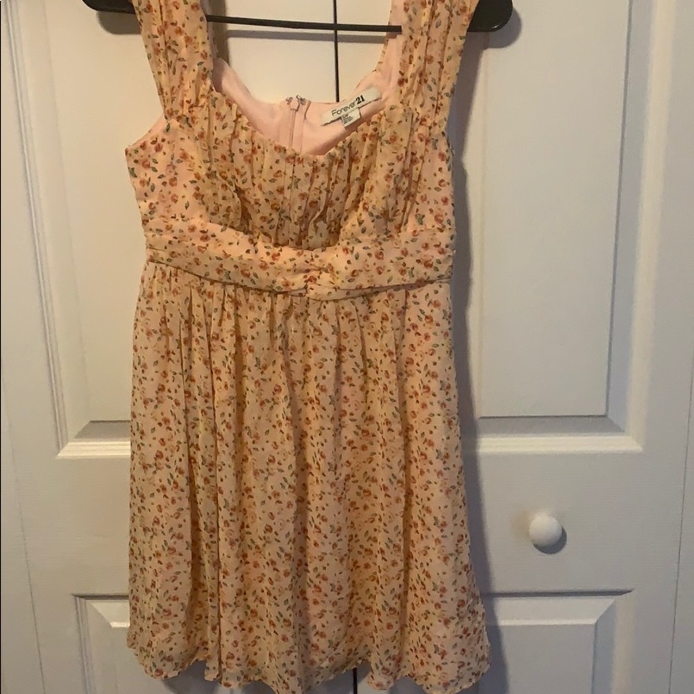 Flowered Pink Sundress